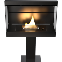 TenderFlame Frittstående Peis Stack 180 Stål/sort