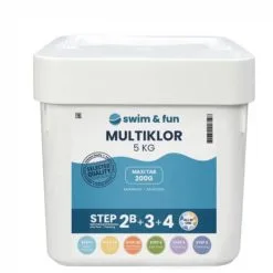 Swim & Fun Multiklor Maxi Tab 200 G, 5 Kg