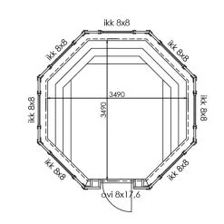 Grillkåte Artic Luxus 10 M 25067 -Hus, Hage & Fritid Salg w1159h1200 2