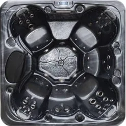 Geilo LX Utendørs Spa- Og Massasjebad I Sort