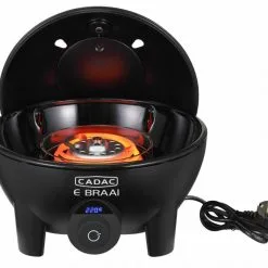 Millarco Cadac E-BRAAl Elektrisk Grill Ø40 Bordmodell Stor Varmekapasitet -Hus, Hage & Fritid Salg w1200h1052