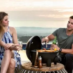 Millarco Cadac E-BRAAl Elektrisk Grill Ø40 Bordmodell Stor Varmekapasitet -Hus, Hage & Fritid Salg w1200h1065