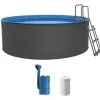Swim & Fun Santorini Basseng Rundt Ø460 X 90 Cm 2 Swim & Fun Santorini Basseng Rundt Ø460 X 90 Cm -Hus, Hage & Fritid Salg w1200h1082 4