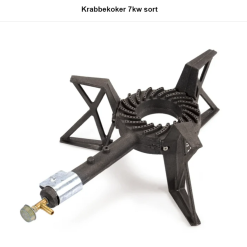 Festival Krabbekoker 7 Kw Sort