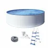 Swim & Fun Kreta Basseng Xl Rundt Ø460 X 120 Cm