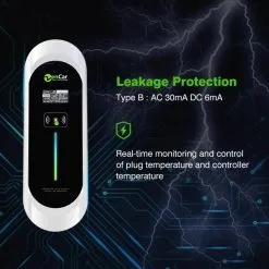 Zencar Model E Reiselader - CEE Type 2 Plugg 32 A - 5 Meter -Hus, Hage & Fritid Salg w1200h1125 2