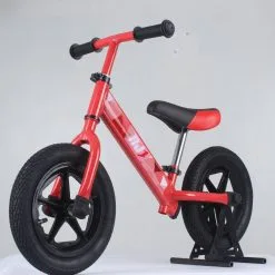 Balansesykkel For Barn Aluminium 12" Rød