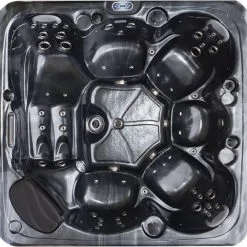 Trysil LX Utendørs Spa- Og Massasje Bad I Sort