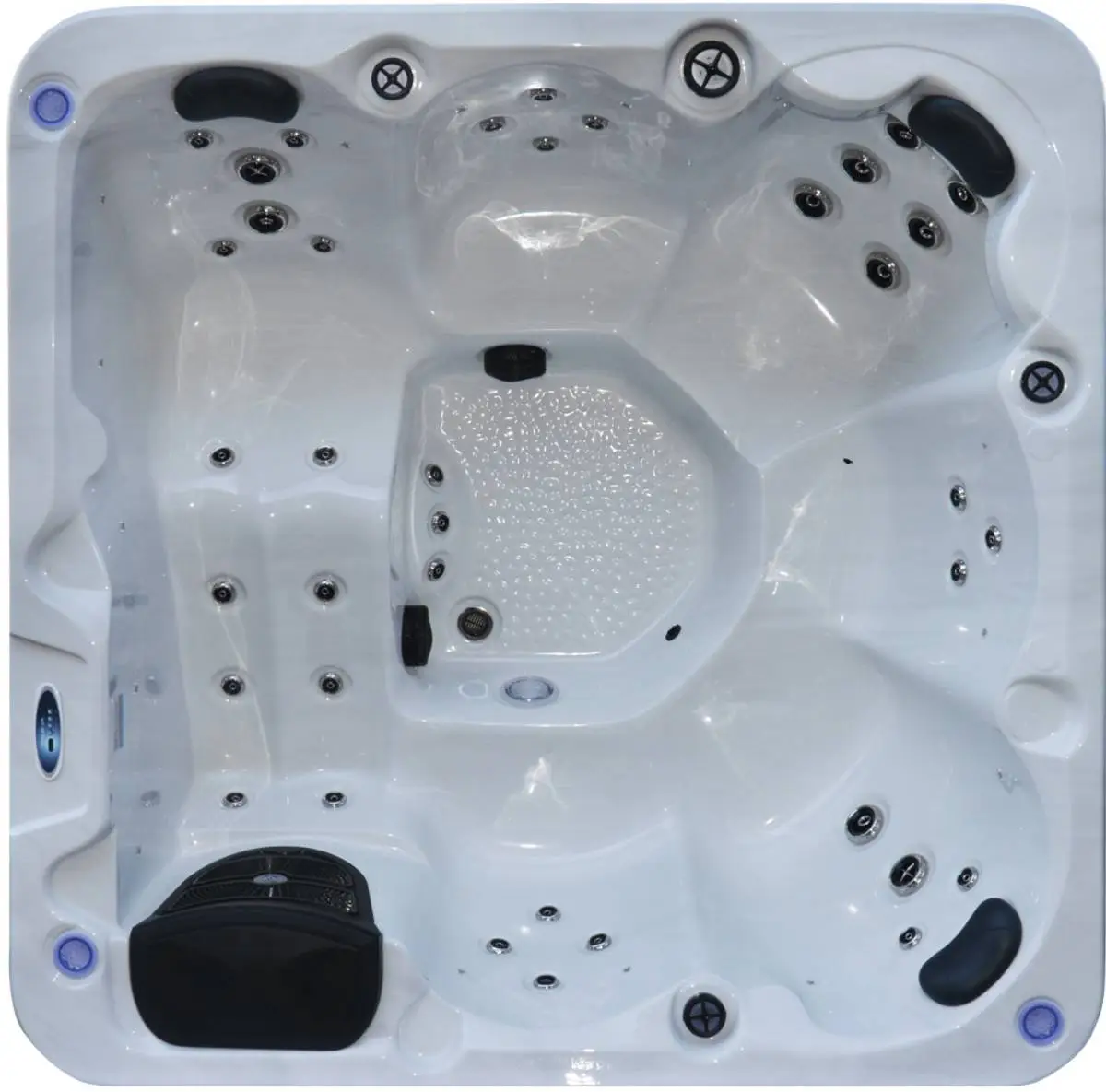 Bjorli Utendørs Spa- Og Massasjebad I Hvit 3 Bjorli Utendørs Spa- Og Massasjebad I Hvit