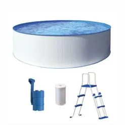Swim & Fun Kreta Basseng Rundt Ø350 X 90 Cm 7 Swim & Fun Kreta Basseng Rundt Ø350 X 90 Cm -Hus, Hage & Fritid Salg w1200h1186