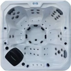 Hafjell Utendørs Spa- Og Massajebad I Hvit