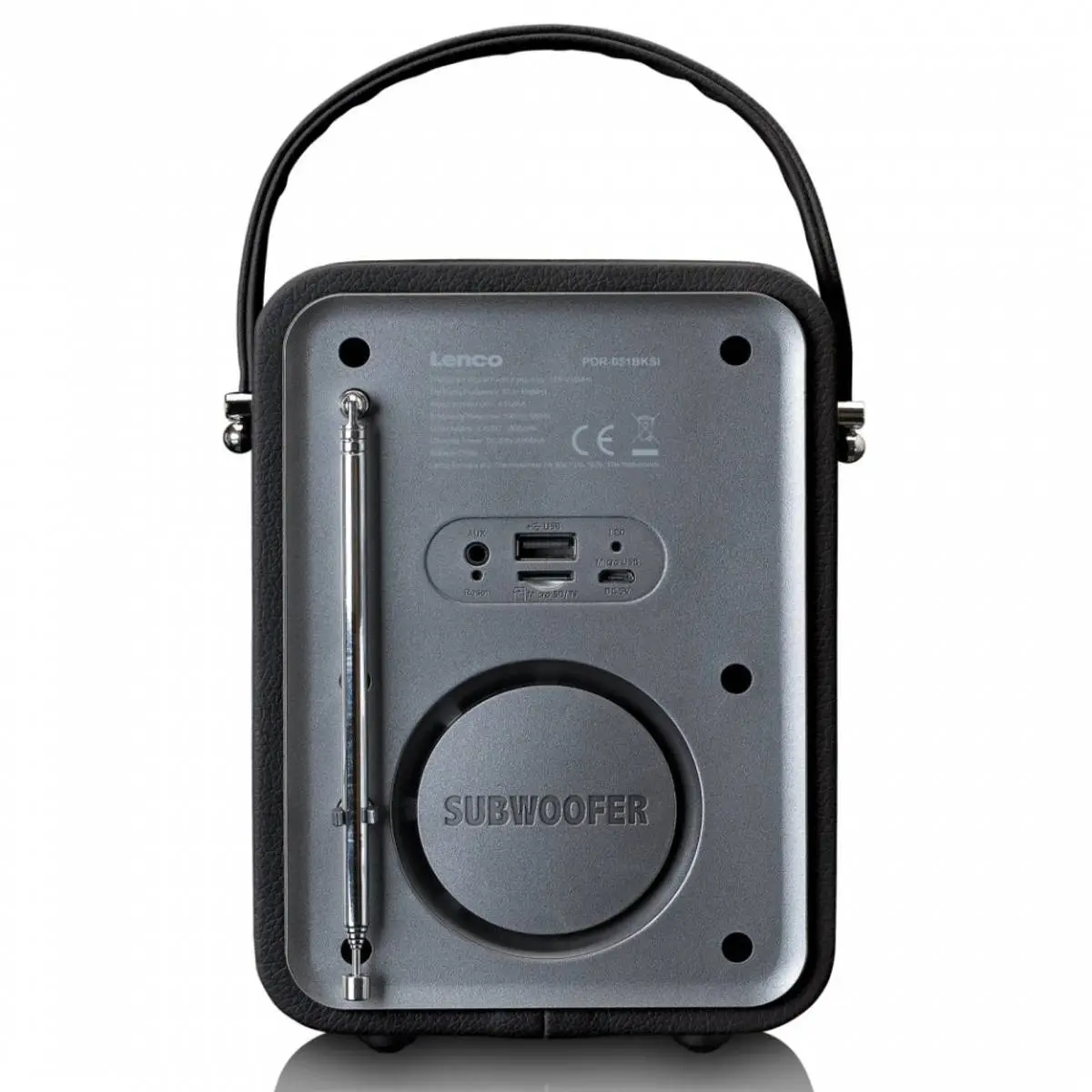 Target Lenco dab Radio PDR-051 Sort Sølv 7 Target Lenco dab Radio PDR-051 Sort Sølv - Bilde 5