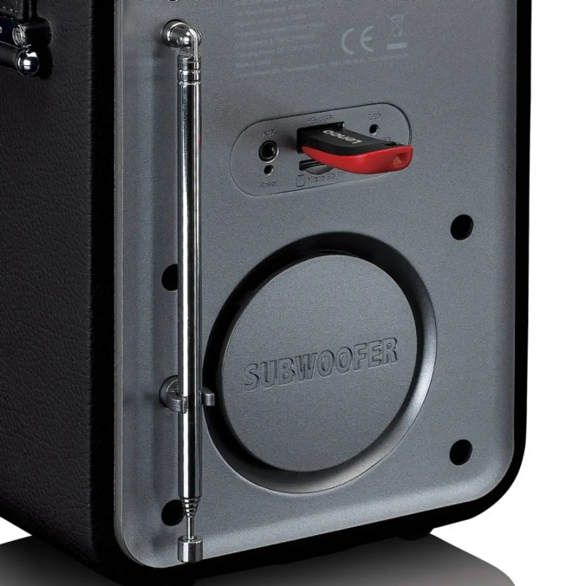 Target Lenco dab Radio PDR-051 Sort Sølv 8 Target Lenco dab Radio PDR-051 Sort Sølv - Bilde 6