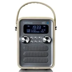 Target Lenco dab Radio PDR-051 Beige Sølv -Hus, Hage & Fritid Salg w1200h1200 438