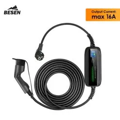 Besen FlexCharge Home Ladekabel Mode 2 - Type 2 Til SCHUKO - 3,7 KW 16 A 1-fas DC-RCM  5 Meter -Hus, Hage & Fritid Salg w1200h1200 456