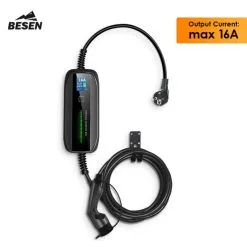 Besen FlexCharge Home Ladekabel Mode 2 - Type 2 Til SCHUKO - 3,7 KW 16 A 1-fas DC-RCM  5 Meter -Hus, Hage & Fritid Salg w1200h1200 457