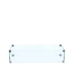 TREND Collection Beskyttelsesglass Til Peisbord 65 X 33 Cm