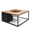 Trend Collection Peisbord Gass FIRE PIT 100 TEAK SORT 