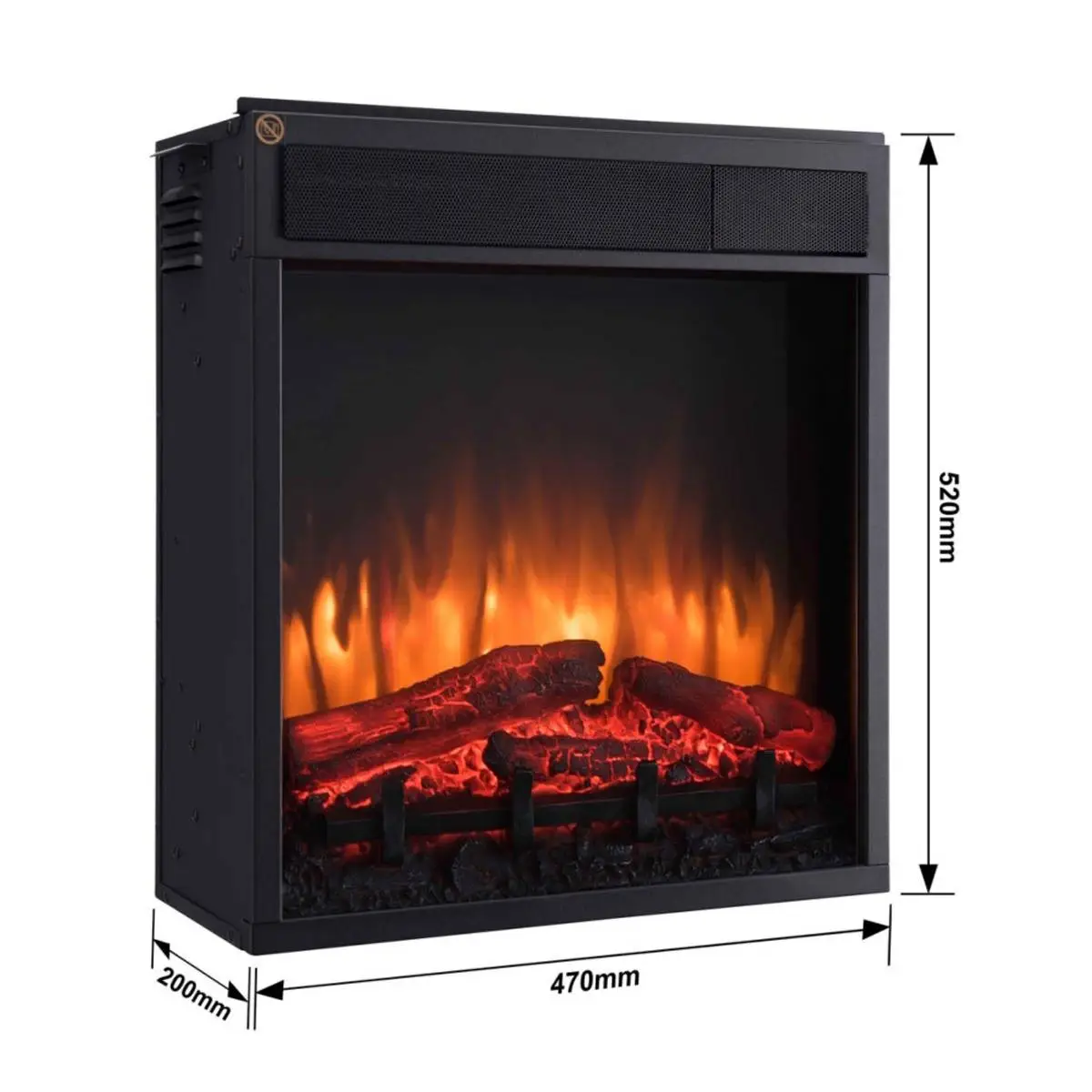 Solegaarden Voss Elektrisk Peis - 2000 Watt 8 Solegaarden Voss Elektrisk Peis - 2000 Watt - Bilde 6