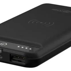 ANSMANN POWERBANK 8.000MAH, INKL. QI LADEFUNKSJON
