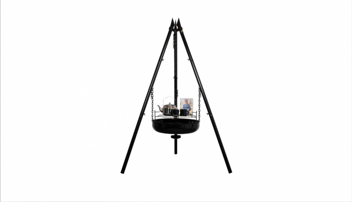 Espegard Bålpanne 60 Cm Med Kaffekjele Kopper Og Kokebok 3 Espegard Bålpanne 60 Cm Med Kaffekjele Kopper Og Kokebok