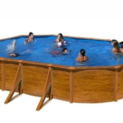 Swim & Fun Basic Basseng Oval 500 X 300 X 120 Cm Brun -Hus, Hage & Fritid Salg w1200h789 1