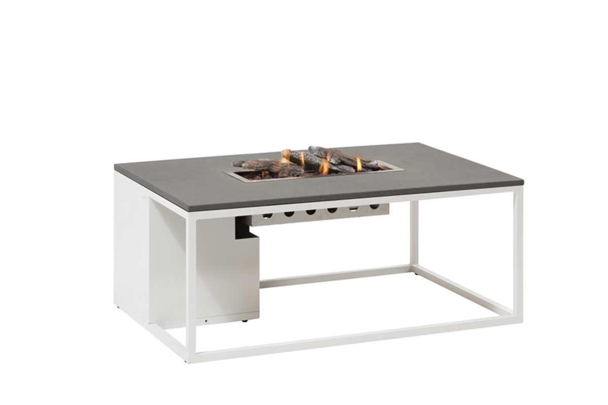 Trend Collection Peisbord Rektangulært Hvit Ramme/grå Topp alumi 3 Trend Collection Peisbord Rektangulært Hvit Ramme/grå Topp alumi