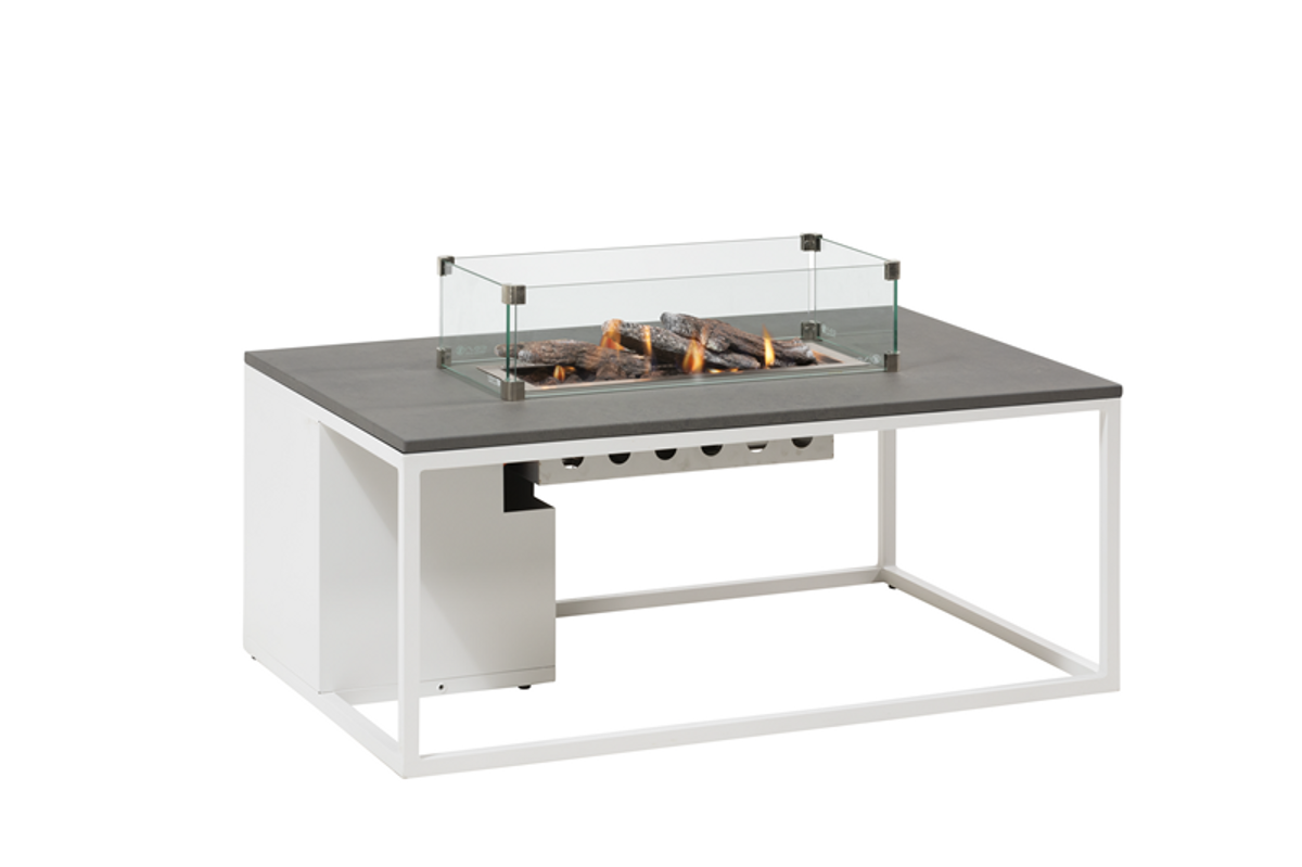 Trend Collection Peisbord Rektangulært Hvit Ramme/grå Topp alumi 4 Trend Collection Peisbord Rektangulært Hvit Ramme/grå Topp alumi - Bilde 2