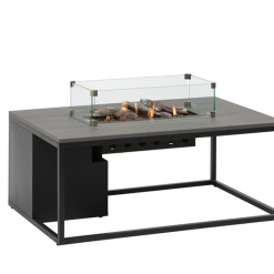 Trend Collection Rektangulært Peisbord Grå Aluminium/svart -Hus, Hage & Fritid Salg w1200h799 2