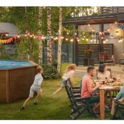 Swim & Fun Basic Basseng Oval 500 X 300 X 120 Cm Brun -Hus, Hage & Fritid Salg w1200h821