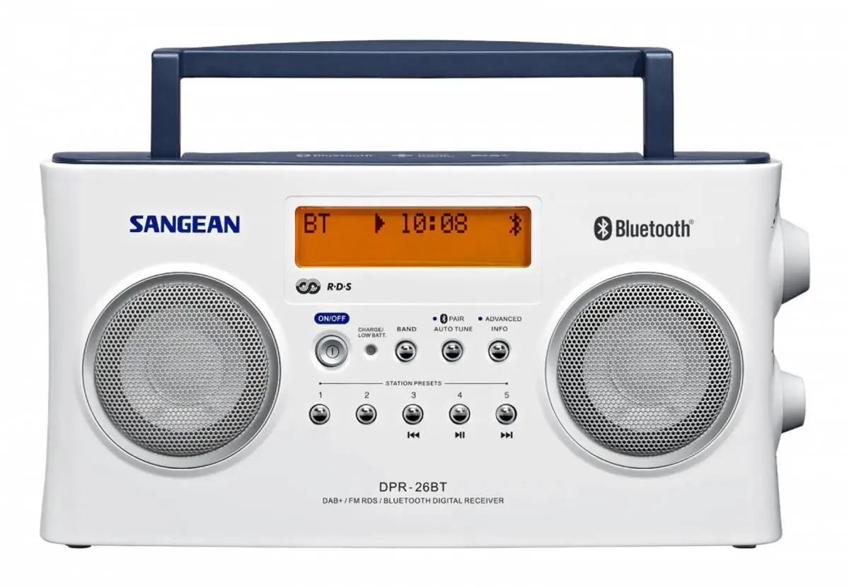 Target Sangean Dab Radio Hvit DPR26BT 340026H 3 Target Sangean Dab Radio Hvit DPR26BT 340026H