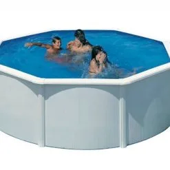 Swim & Fun Basic Basseng Rundt Ø350 X 132 Cm Hvit 7 Swim & Fun Basic Basseng Rundt Ø350 X 132 Cm Hvit -Hus, Hage & Fritid Salg w1200h852 1