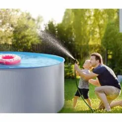 Swim & Fun Kreta Basseng Xl Rundt Ø460 X 120 Cm -Hus, Hage & Fritid Salg w1200h858 7