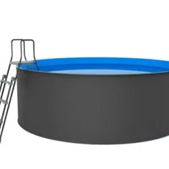 Swim & Fun Santorini Basseng Xl  rundt Ø360 X 120 Cm -Hus, Hage & Fritid Salg w1200h859