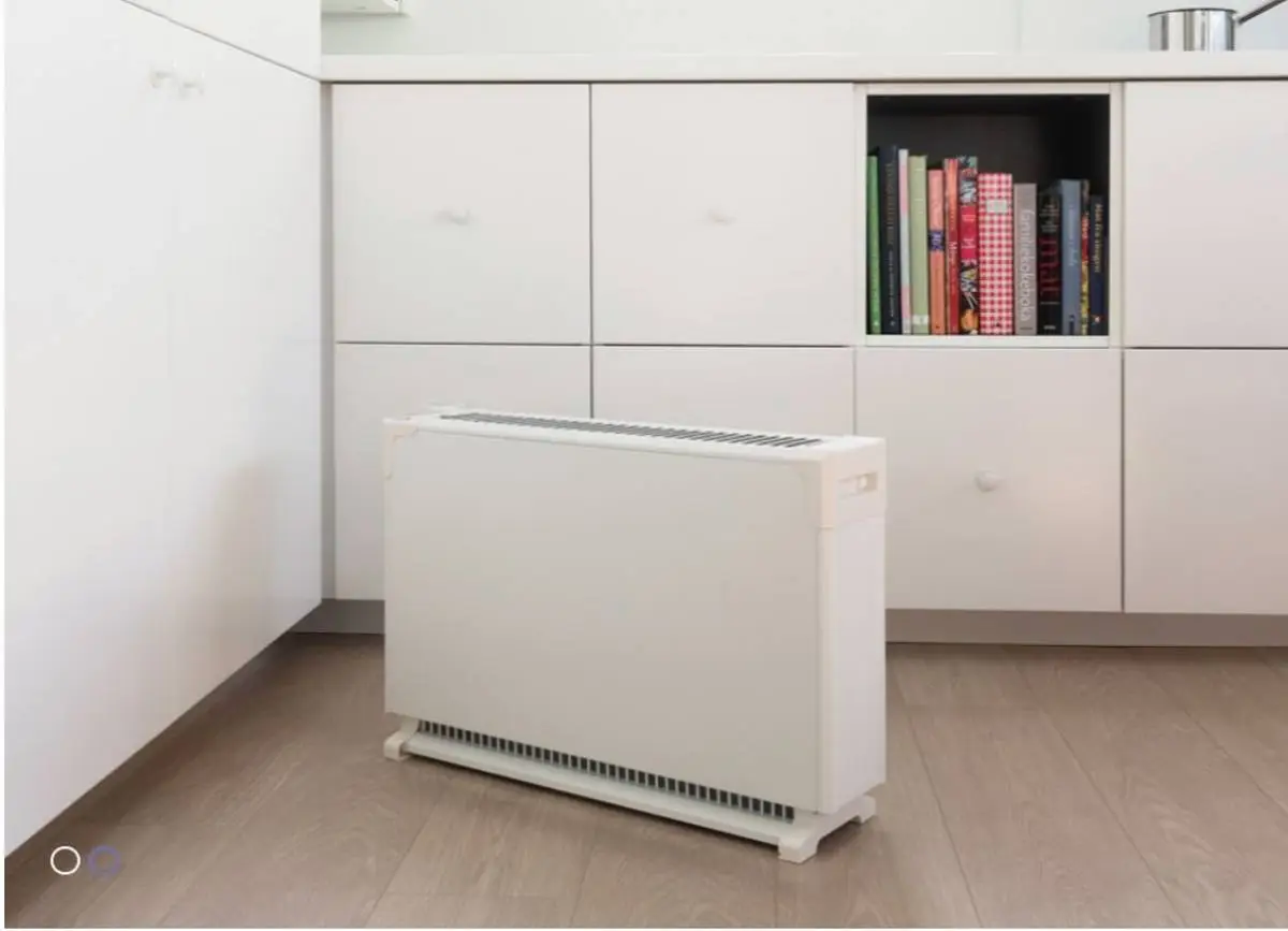 Beha Miljøgulvovn 1500 Watt Hvit GME 1500 4 Beha Miljøgulvovn 1500 Watt Hvit GME 1500 - Bilde 2