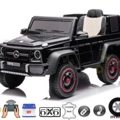 Engrosservice Mercedes Benz G63 6x6 Elbil For Barn Sort -Hus, Hage & Fritid Salg w1200h900 34