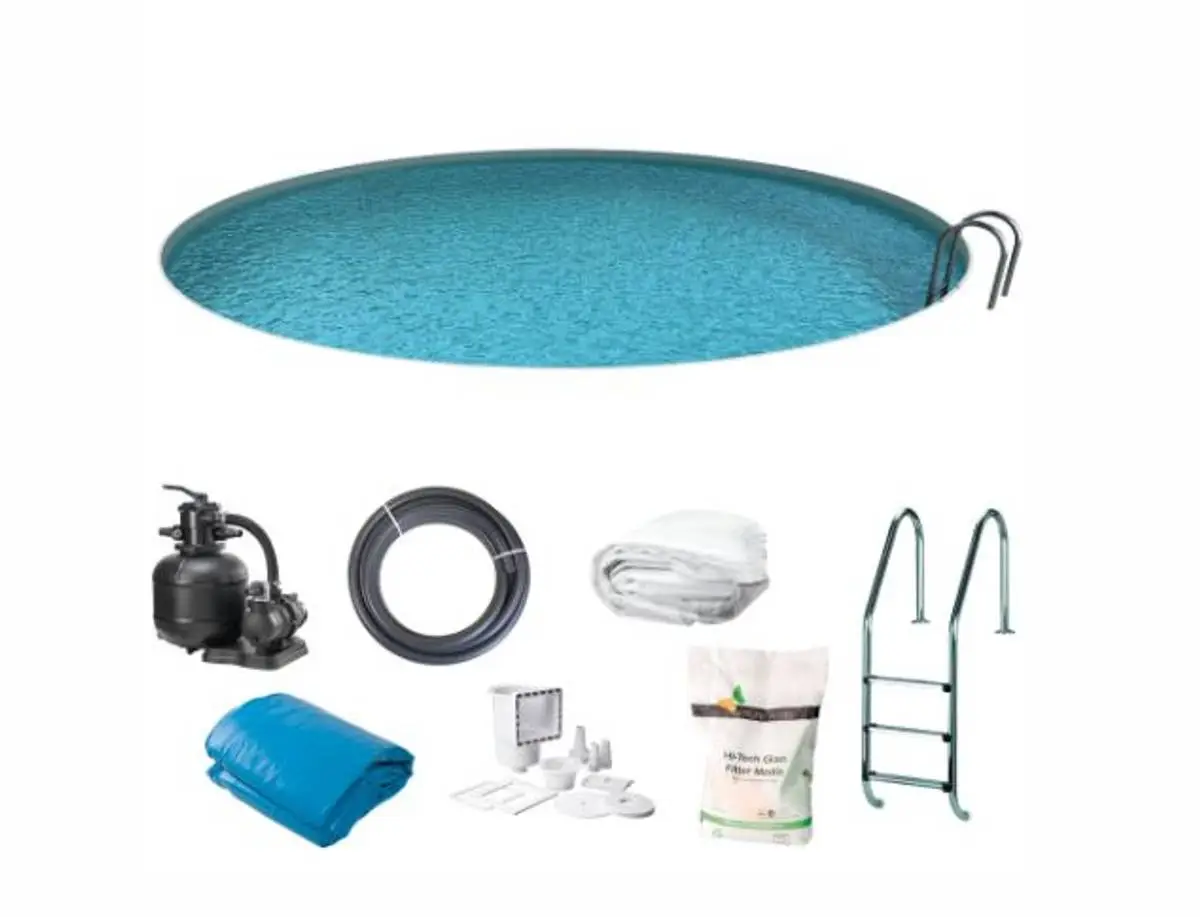 Swim & Fun Swim & Fun Basseng Rundt Ø 420 X 120 Cm 3 Swim & Fun Swim & Fun Basseng Rundt Ø 420 X 120 Cm