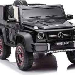 Engrosservice Mercedes Benz G63 6x6 Elbil For Barn Sort -Hus, Hage & Fritid Salg w1200h925