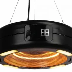 Millarco terrassevarmer Rund Sort 1500 W 