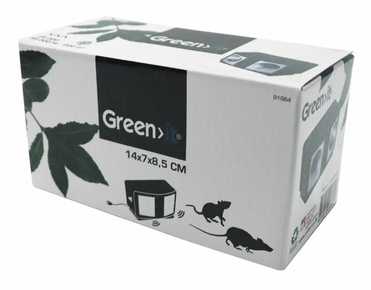 Millarco Green It ultralydskremmer 200 M2 Mot Mus Rotter Og Andre Skadedy 4 Millarco Green It ultralydskremmer 200 M2 Mot Mus Rotter Og Andre Skadedy - Bilde 2