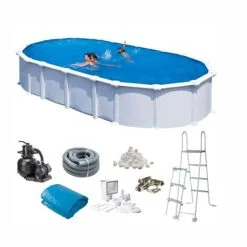 Swim & Fun Basic Basseng Oval 915 X 470 X 132 Cm Hvit