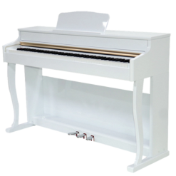 Piano Sophie Elektronisk Akustisk I Hvit 