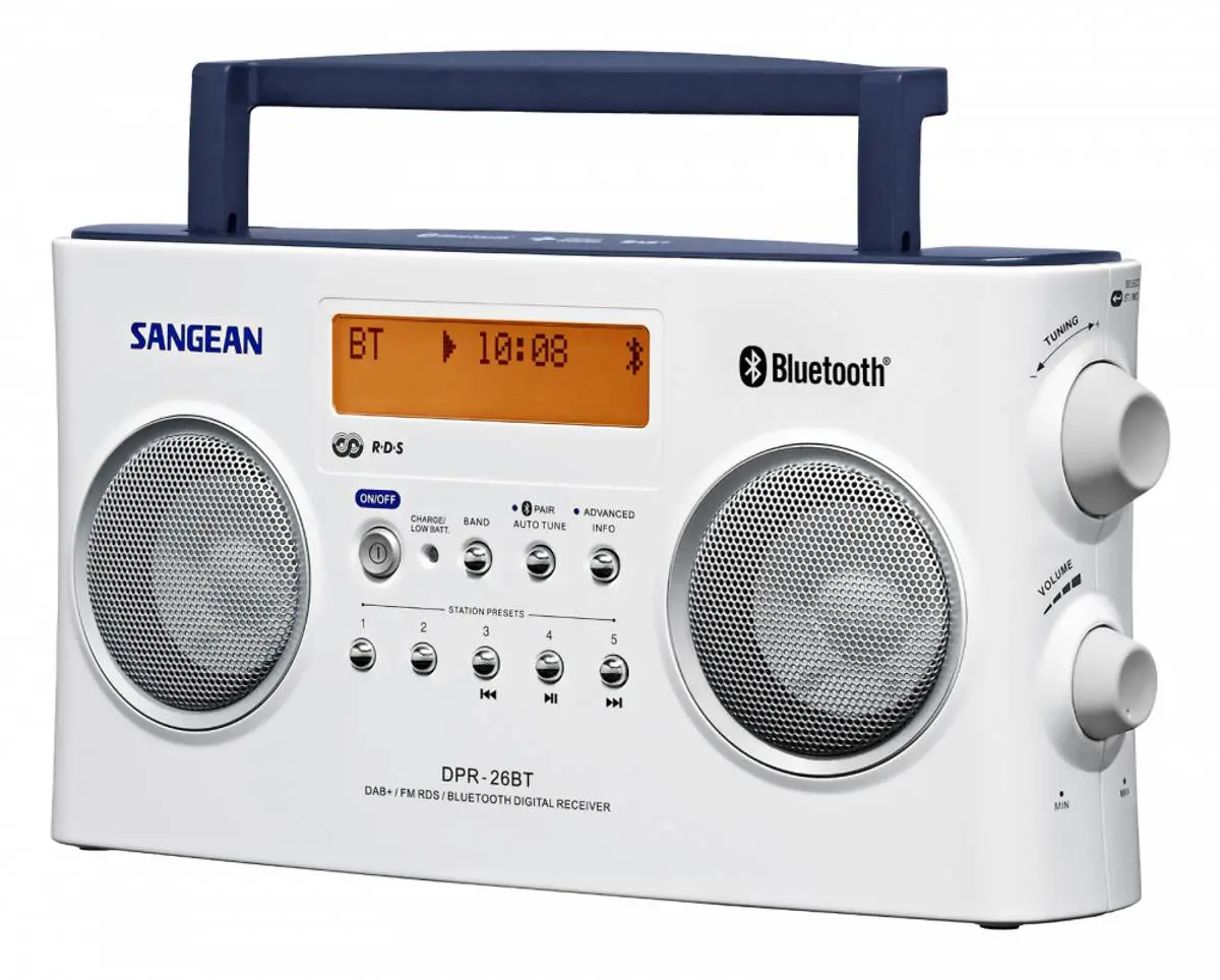 Target Sangean Dab Radio Hvit DPR26BT 340026H 4 Target Sangean Dab Radio Hvit DPR26BT 340026H - Bilde 2