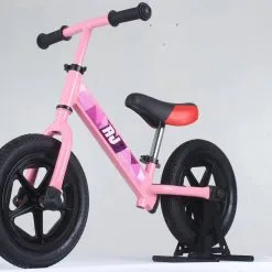 Balansesykkel For Barn Aluminium 12" Rosa