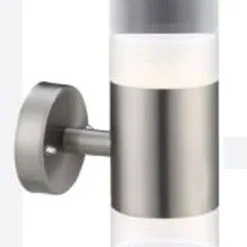 Vegglampe Utendørs Kuma Rustfritt Stål 