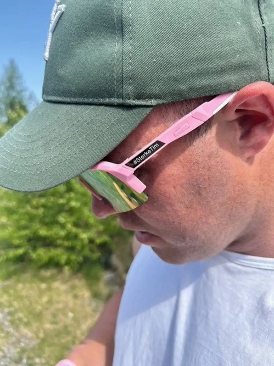 TikTok SterkeTim Multisportbrille Rosa 4 TikTok SterkeTim Multisportbrille Rosa - Bilde 2